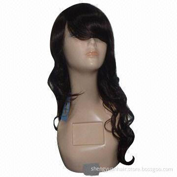 Top Quality, Machine Made, High Temperature Resistance, Long Curly Synthetic Wig